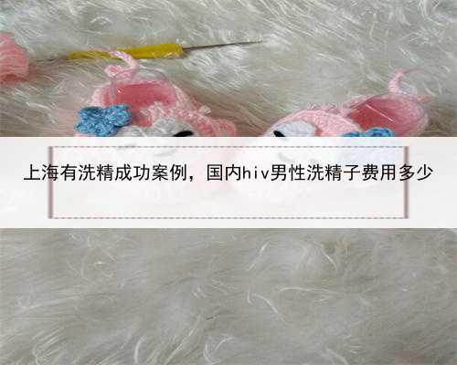 上海有洗精成功案例，国内hiv男性洗精子费用多少